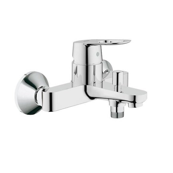 Mitigeur Baignoire Bauloop Et Douchette + Barre De Douche + Porte Savon Tempesta