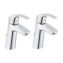 Lot De 2 Robinets Lavabo Eurosmart Taille M