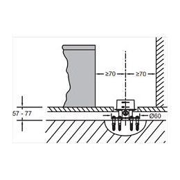 Corps À Encastrer Pour Robinetterie Au Sol