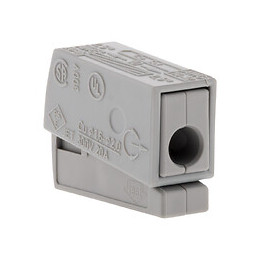 Lot De 6 Mini Bornes De Connexion Rapide S224 Pour Fils Souples Et Rigides - 1 Conducteur Pour Luminaire - Wago