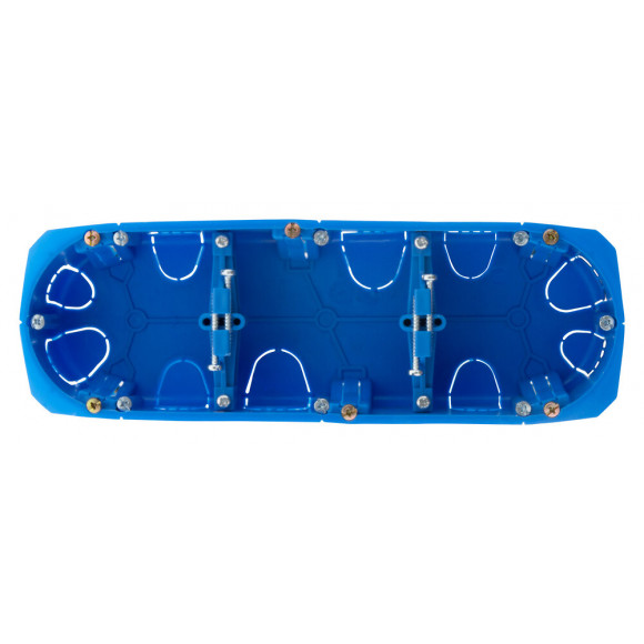 Boîte Encastrement Triple Multimat Patte Métal 67x 40 Entraxe 71