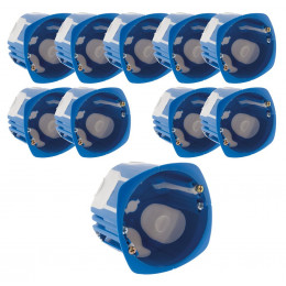 Lot De 10 Boîtes Encastrement No Air Multimat 67x 50 - Blm