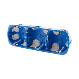 Boîte Triple Entraxe 71mm No Air Multi Mat Ø67 Mm Prof. 40