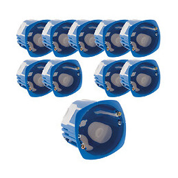 Lot De 10 Boîtes Encastrement No Air Multimat 67x 50 - Blm
