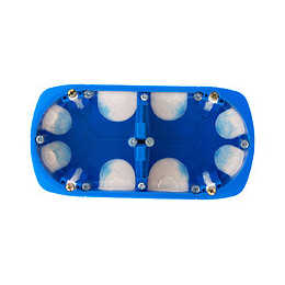 Boîte Double Entraxe 71mm No Air Multi Mat Ø67 Mm Prof. 40