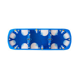 Boîte Triple Entraxe 71mm No Air Multi Mat Ø67 Mm Prof. 40