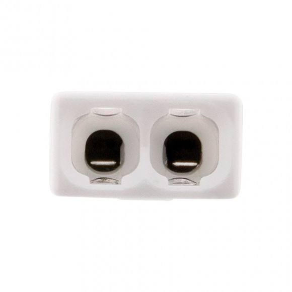 Lot De 100 Mini Bornes De Connexion Rapide S2273 Pour Fils Rigides - 2 Entrées  - Wago