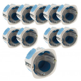 Lot De 10 Boîtes Cloison No Air Ø67 Mm Prof. 40 - Blm