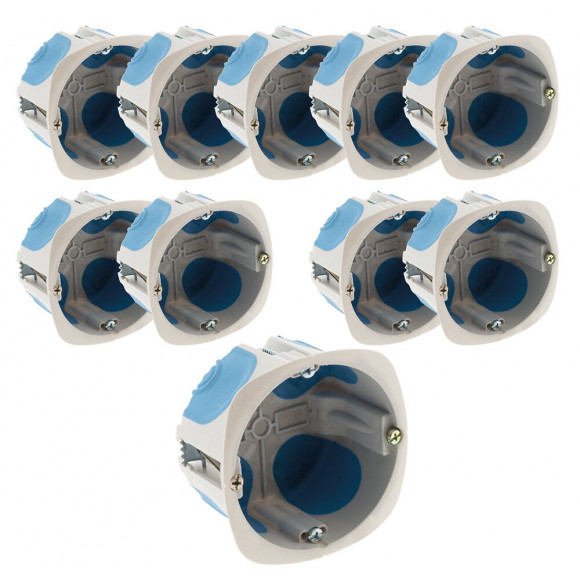 Lot De 10 Boîtes Cloison No Air Ø67 Mm Prof. 40 - Blm
