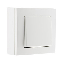 Va & Vient 10a Saillie Borne Auto Blanc - Bel'vue