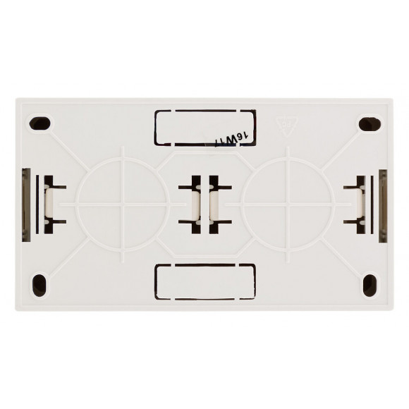 Prise 2p+t 16a Double Pré Câblée Saillie - Bel'vue