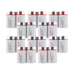 Lot De 40 Piles Alcalines Lr20 D 1,5 V - Thomson
