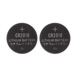 Pack 2x Piles Lithium Bouton Cr2016 - Thomson