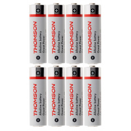 Pack 8 Piles Alcalines Lr06 Aa 1,5 V - Thomson