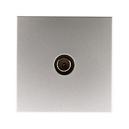 Prise Tv Ø9,52 Saillie Gris - Bel'vue