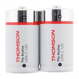 Pack 2 Piles Alcalines Lr14 C 1,5 V - Thomson