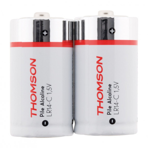 Pack 2 Piles Alcalines Lr14 C 1,5 V - Thomson