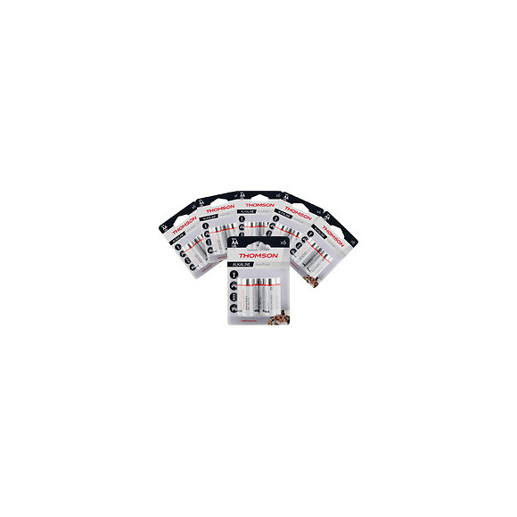 Lot De 48 Piles Alcalines Lr06 Aa 1,5 V - Thomson