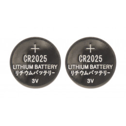 Pack 2x Piles Lithium Bouton Cr2025 - Thomson