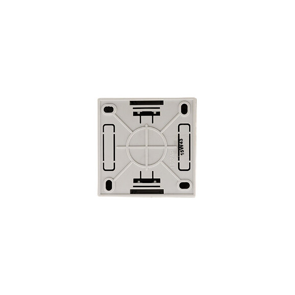 Va & Vient 10a Saillie Borne Auto Gris - Bel'vue