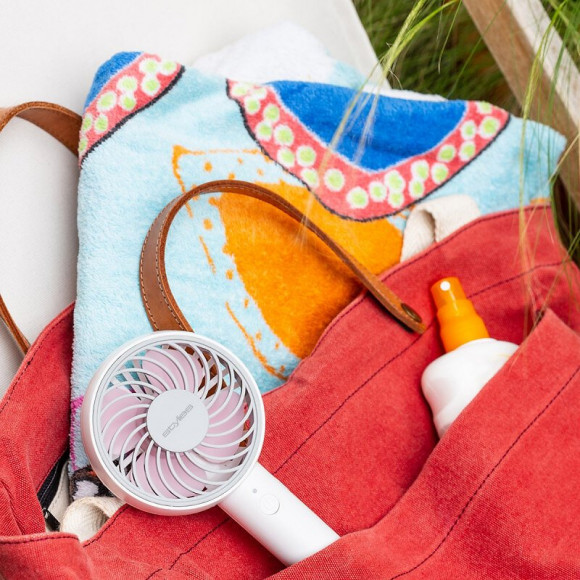 Ventilateur À Main Lacerta Rose