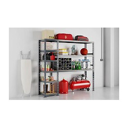 Concept Rangement De Garage - Longueur 200 Cm - 9 Plateaux
