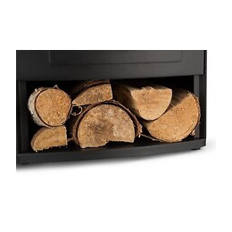 Foyer Electrique Noir Imitation Fonte Helsinki 2000w