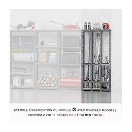 Extension Étagère De Rangement Verticale Modulö - L. 105 Cm