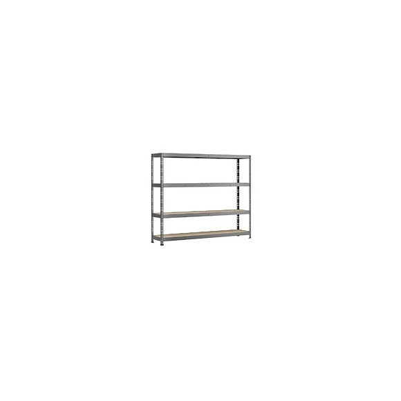 Etagère Rack Charge Lourde - 4 Plateaux - 220 X 60 Cm