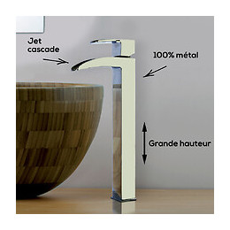 Paini - Mitigeur Lavabo City Bec Haut Open Fall Chrome