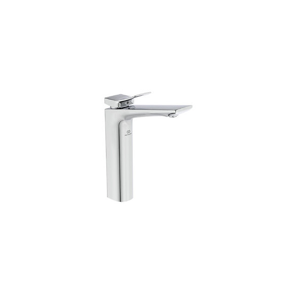 Ideal Standard Mitigeur Lavabo Réhaussé Sans Tirette Sans Vidage Conca, Couleur, Chrome