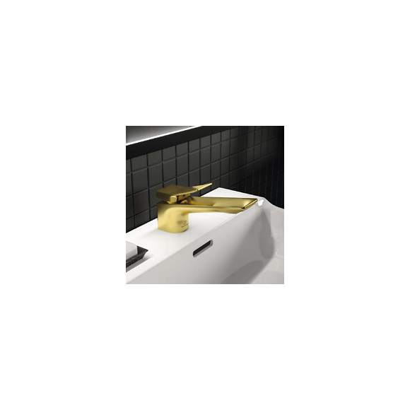 Ideal Standard Pack Vasque 50x40 Extra Avec Trop Plein + Mitigeur Conca Couleur, Or