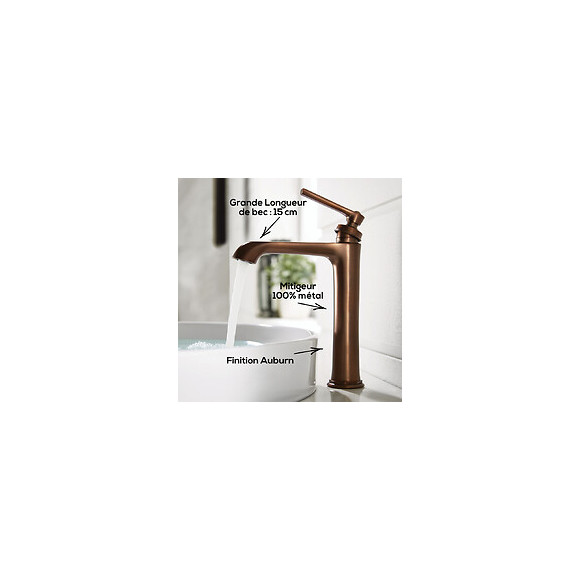 Paini - Mitigeur De Lavabo Ladys 180, Auburn