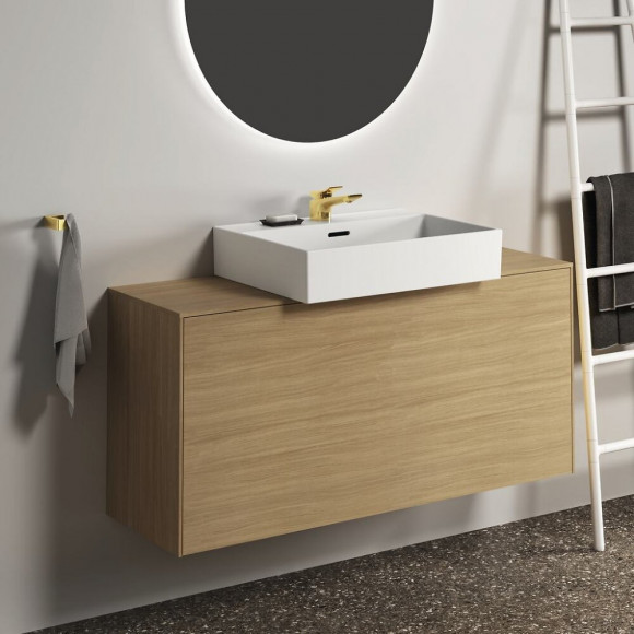 Mitigeur Lavabo Avec Tirette Et Vidage Ideal Standard Conca, Couleur , Or