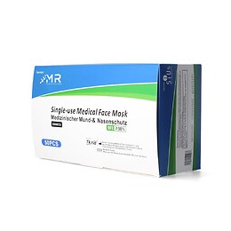 Mr Solutions Masque De Protection Nasale Et Bucale Medical, Filtration Bfe 98 % En 14683:2019+ac:2019 Type Iir, Masque Chururgi