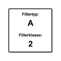 Dräger X-plore A2 Filtre À Gaz, 2 Pièces De Filtre À Baïonnette Pour X-plore 3300, 3500, 5500 (6738873)