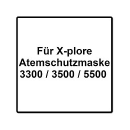 Dräger X-plore Set: Filtres Combinés À Baïonnette Pour X-plore 3300 / 3500 / 5500 ( A1b1e1k1 Hg P3 R D ), 14 Pcs. ( 7x 6738