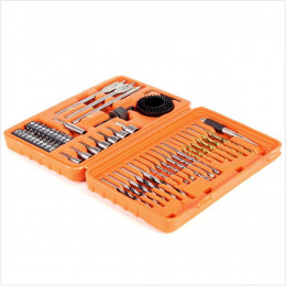 Wellcut Wc-sdb56 Ensemble De Forets - 56 Pièces + Scies Cloches + Coffret De Transport