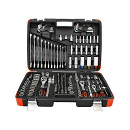 Bgs Technic Jeu De Clés À Douille 6.3 Mm 1/4" 10 Mm 3/8" 12.5 Mm 1/2" - 176 Pièces. ( 15217 )