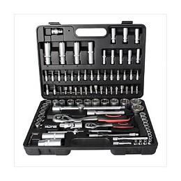 Bgs Technic Jeu De Clés À Douille Jeu D'embouts 6.3 Mm 1/4" + 12.5 Mm 1/2" - 94 Pièces ( 2296 )