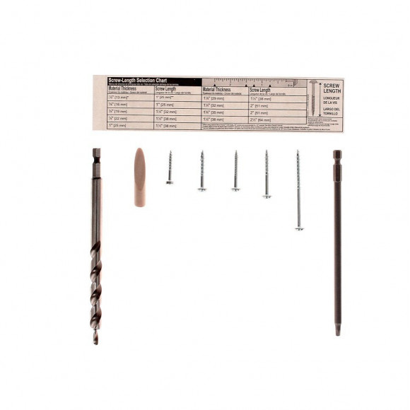 Kreg Jig K5ms-eur-sys Master System Set Kit Complet De Menuisier + Gabarit De Perçage K5 + Base + Pince De Serrage + Coffret D