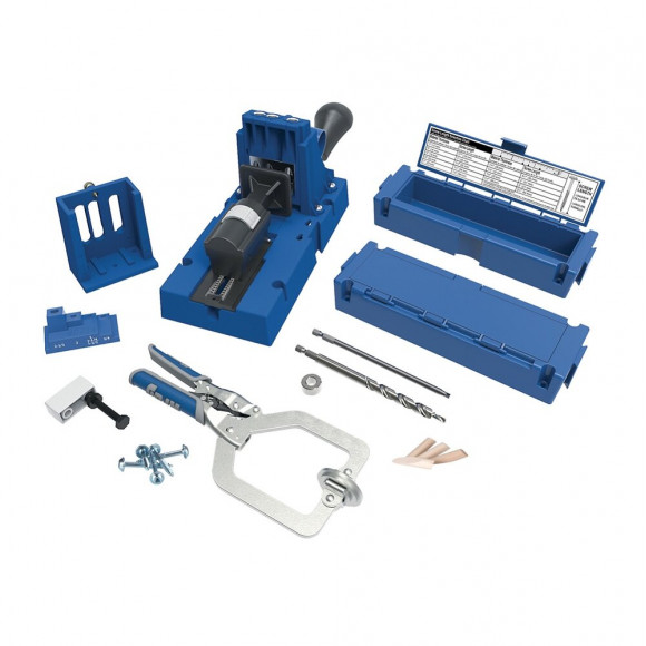 Kreg Jig K5 Master System Set (k5ms) Set Complet De Menuisier + Assortiment De Vis De Poche 675 Pièces (sk03)