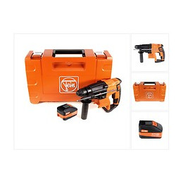 Fein Abh 18 Perforateur-burineur Sans Fil 18v 2.0j Sds-plus Brushless + 1x Batterie 6,0ah + Coffret De Transport - Sans Chargeu