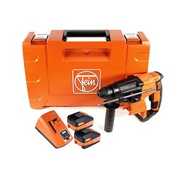 Fein Abh 18 Perforateur-burineur Sans Fil 2.0j 18v Sds-plus Brushless + 2x Batteries 6,0ah + Chargeur + Coffret De Transport