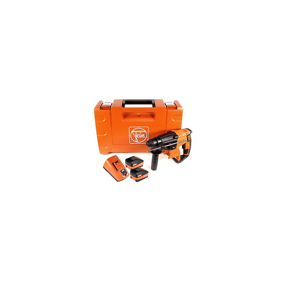 Fein Abh 18 Perforateur-burineur Sans Fil 2.0j 18v Sds-plus Brushless + 2x Batteries 6,0ah + Chargeur + Coffret De Transport