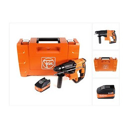 Fein Abh 18 Perforateur-burineur Sans Fil 2.0j 18v Sds-plus Brushless + 1x Batterie 5,2ah + Coffret De Transport- Sans Chargeur