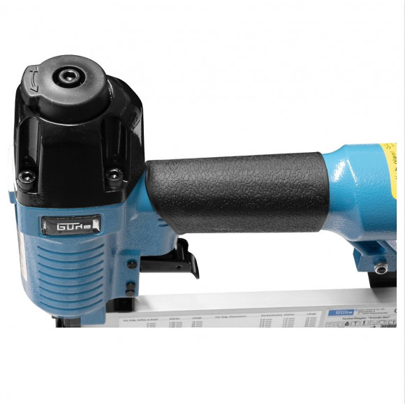 Güde  Ig 1/4" Agrafeuse À Air Comprimé 6 Bar( 40220 ) + Verrou De Sécurité + Boîte À Huile + Lunettes De Protection + Ac