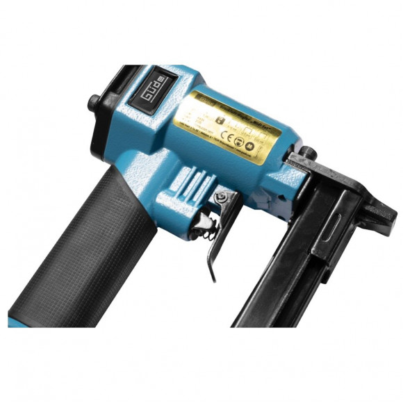 Güde Kn 14 Agrafeuse À Air Comprimé Ig 1/4" ( 40088 ) + 1800x Agrafes + Huile + Lunettes De Protection + Coffret