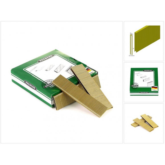 Prebena E32cnkha Agrafes Type E 32 Mm - 4600 Pièces - En Acier Galvanisé, Résineuses