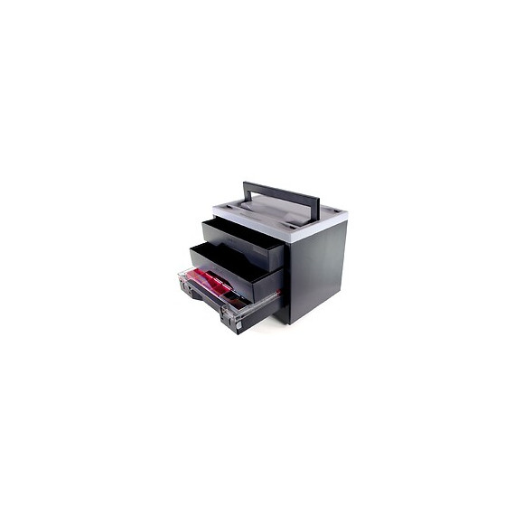 Makbox Coffret À Tiroirs Rack 400x300x340mm + 2x Tiroirs + 1x Boite D'assortiment